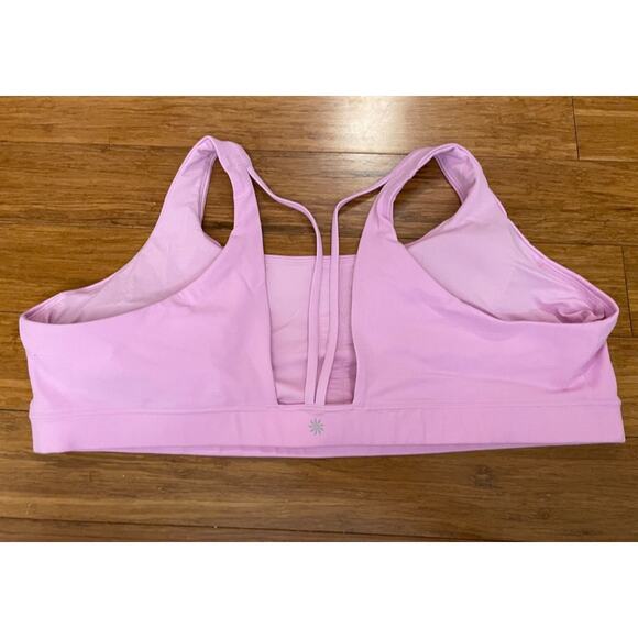 LOT OF 2 NWT Athleta Exhale Bra 3X D-DD-Santorini Blue AND Opaque Lilac $98 - Picture 10 of 10
